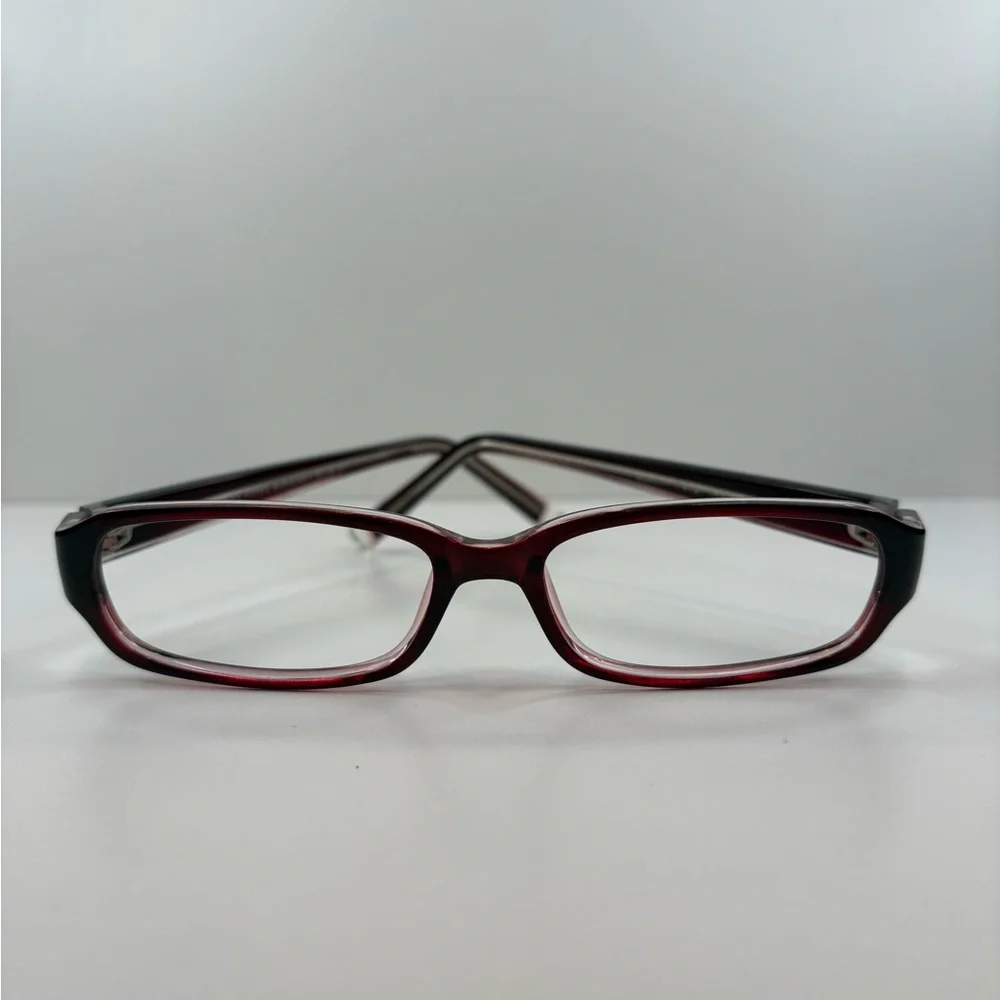 MODERN AGREE BURGUNDY EYEGLASSES‎ 52•16•140